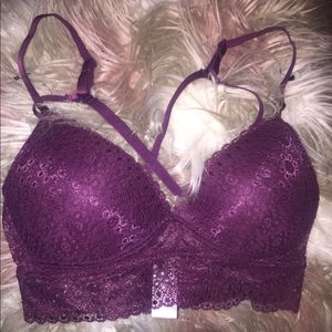 purple plum bralette
